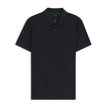 Flot og moderne polo i mørkeblå fra BOSS