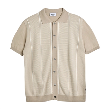 Moderne polo i beige fra Sand