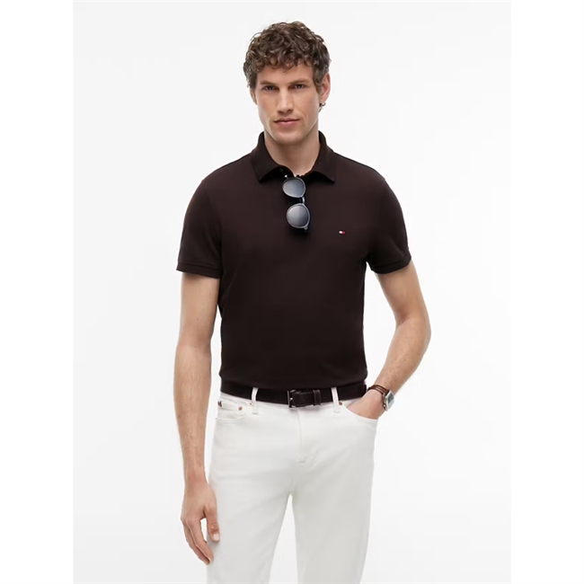 Tommy Hilfiger 1985 Regular Polo Chocolate