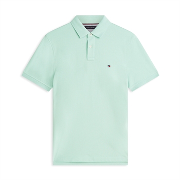 Moderne mintgrøn polo fra Tommy Hilfiger