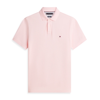 Moderne lyserød polo fra Tommy Hilfiger