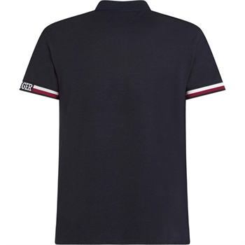 Smart logo polo i slimfit fra Tomme Hilfiger.