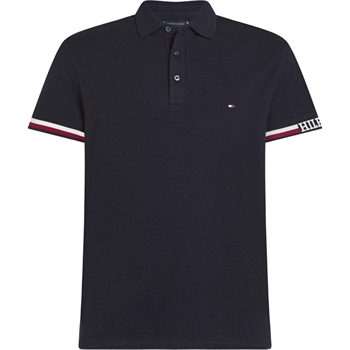 Smart logo polo i slimfit fra Tomme Hilfiger.