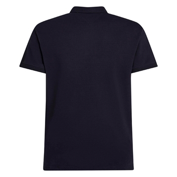 Stilrent og klassisk navy Polo fra Tommy Hilfiger med logo