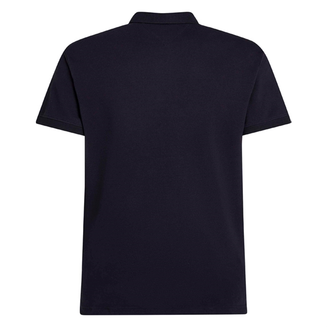 Stilrent og klassisk navy Polo fra Tommy Hilfiger med logo