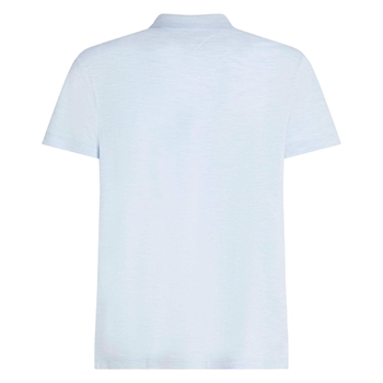 Stilren oxford polo i lyseblå fra Tommy Hilfiger