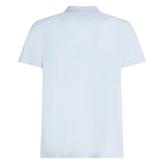 Stilren oxford polo i lyseblå fra Tommy Hilfiger