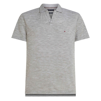 Stilren oxford polo i støvet grøn fra Tommy Hilfiger