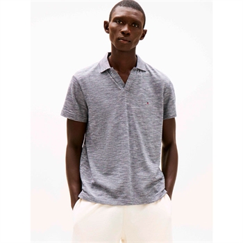 Stilren oxford polo i blå fra Tommy Hilfiger