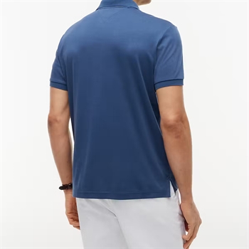 Tommy Hilfiger Liquid Cotton Regular Polo Turkis blå