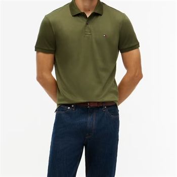 Tommy Hilfiger Liquid Cotton Regular Polo Grøn
