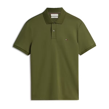 Tommy Hilfiger Liquid Cotton Regular Polo Grøn