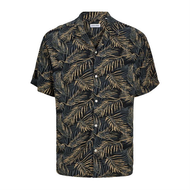 Kortærmet skjorte i tropisk print fra Jack & Jones