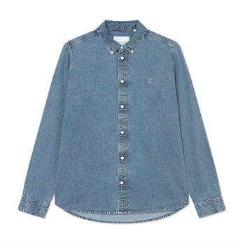 Moderne denim skjorte i blå fra Les Deux