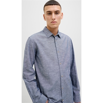 Flot denim blå skjorte fra Jack & Jones