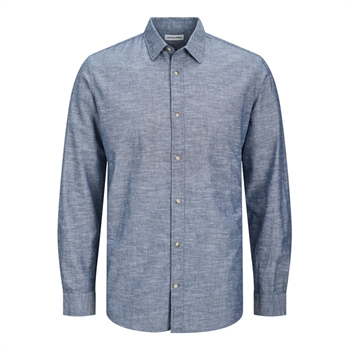 Flot denim blå skjorte fra Jack & Jones