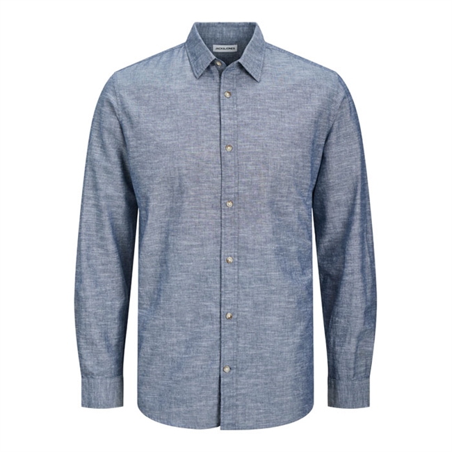 Flot denim blå skjorte fra Jack & Jones