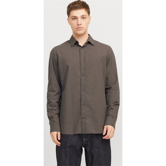 Flot brun skjorte fra Jack & Jones