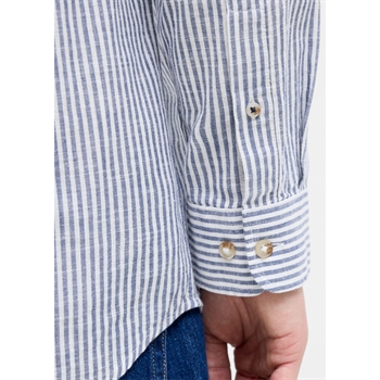 Jack & Jones Summer Skjorte Blå Stribet 