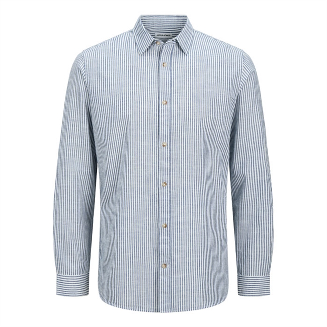 Jack & Jones Summer Skjorte Blå Stribet 