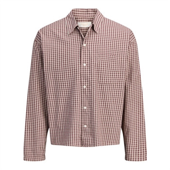 Jack & Jones Austin Clean Check Skjorte Rød