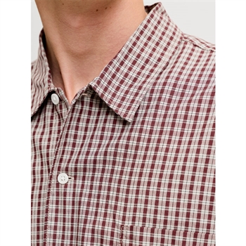 Jack & Jones Austin Clean Check Skjorte Rød