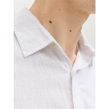 Moderne hvid skjorte fra Jack & Jones