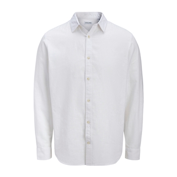 Moderne hvid skjorte fra Jack & Jones