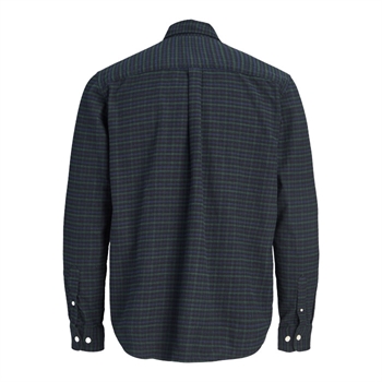Jack & Jones Bluestanley Flannel L/S Ternet Skjorte Blå/Grøn