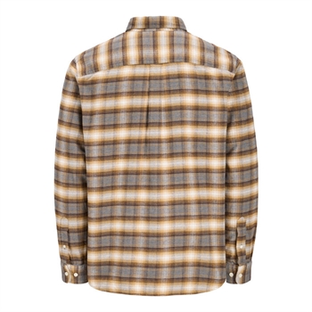 Jack & Jones Bluestanley Flannel L/S Ternet Skjorte Brun/Grå