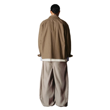 Woodbird Buzo Man Check Skjorte Brown Honey