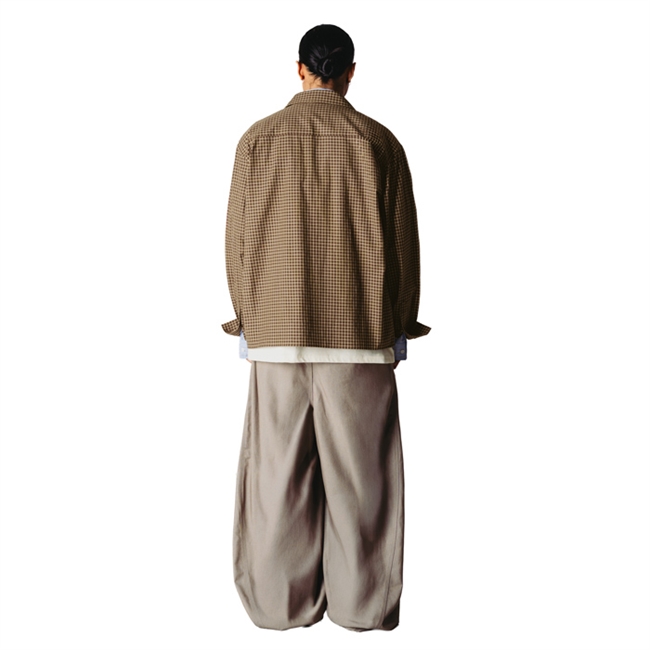 Woodbird Buzo Man Check Skjorte Brown Honey