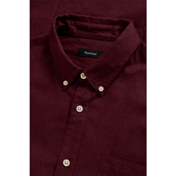 Klassisk pæn skjorte i bordeaux fra Matinique
