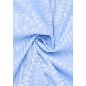 Pæn modern fit skjorte i lyseblå med struktur fra Eterna