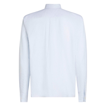 Smart poplin skjorte i hvid fra Tommy Hilfiger