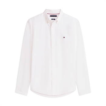 Moderne skjorte i hvid fra Tommy Hilfiger