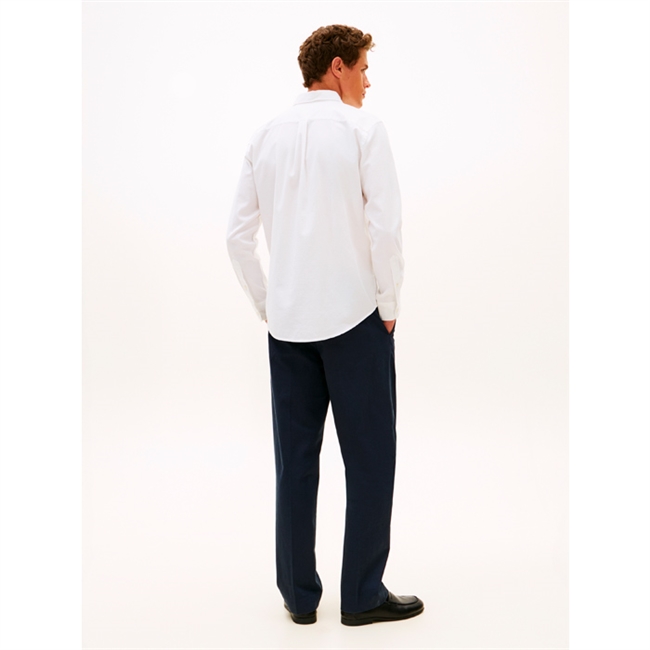 Moderne skjorte i hvid fra Tommy Hilfiger