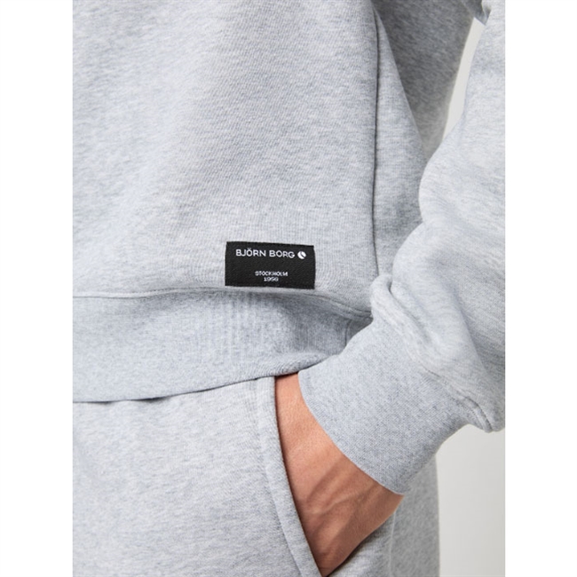 Stilren og behagelig sweatshirt i grå fra Björn Borg