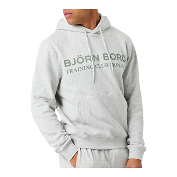 Stilren og behagelig hoodie i grå fra Björn Borg