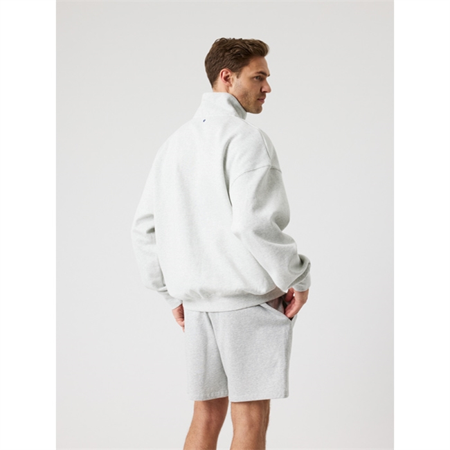 Stilren half zip sweatshirt i grå fra Björn Borg