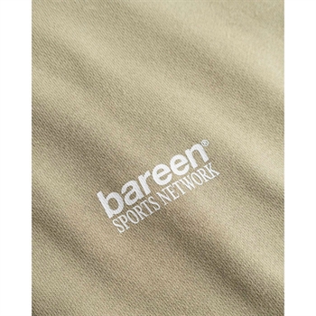 Lækker oversized hoodie i lysegrøn fra Bareen med print på ryggen