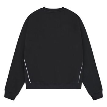 Bareen Oversized Logo Crewneck Sort