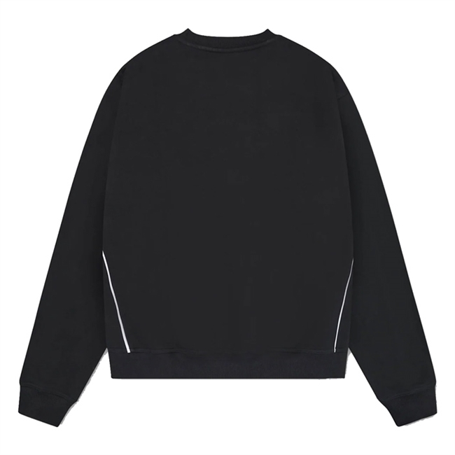 Bareen Oversized Logo Crewneck Sort