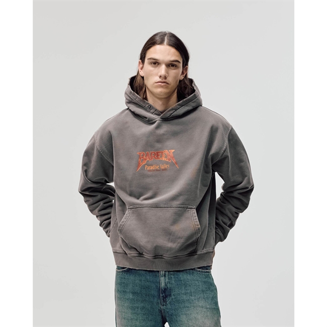 Bareen World Tour Oversized Hoodie Brun