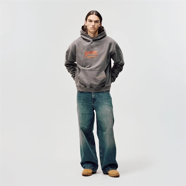 Bareen World Tour Oversized Hoodie Brun