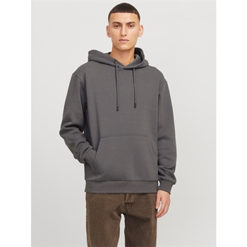 Smart mørkegrå hoodie med lomme fra Jack & Jones
