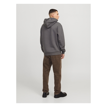 Smart mørkegrå hoodie med lomme fra Jack & Jones
