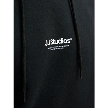 Klassisk pæn hoodie i sort fra Jack & Jones