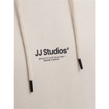 Klassisk pæn hoodie i sand farve fra Jack & Jones