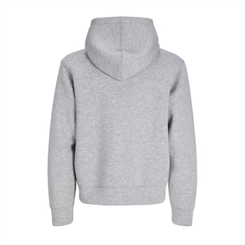 Stilren lysegrå hoodie i loose fit fra Jack & Jones